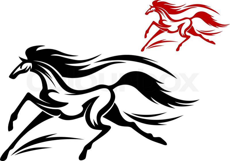 free mustang horse clip art images - photo #18