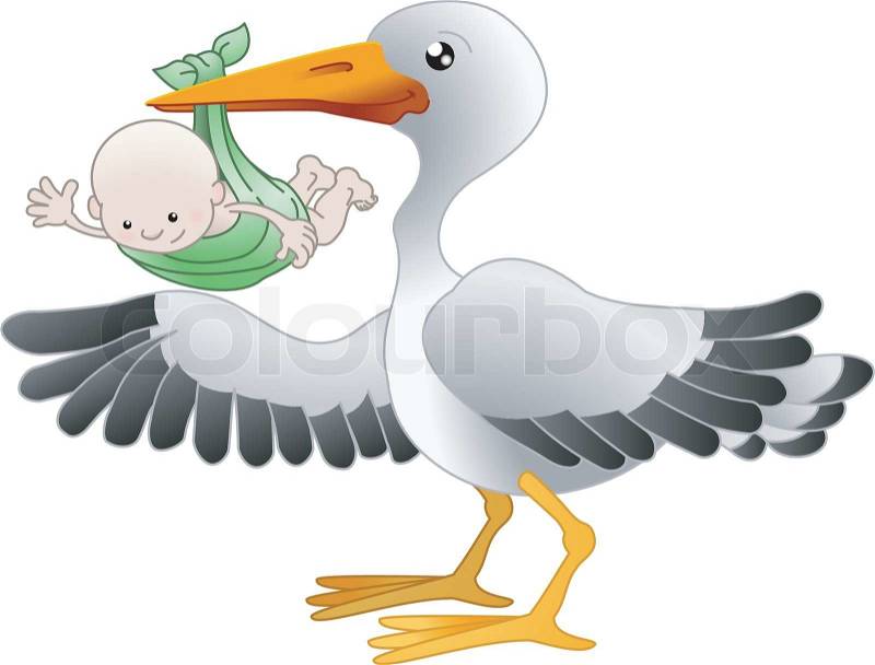 clipart baby storch - photo #35