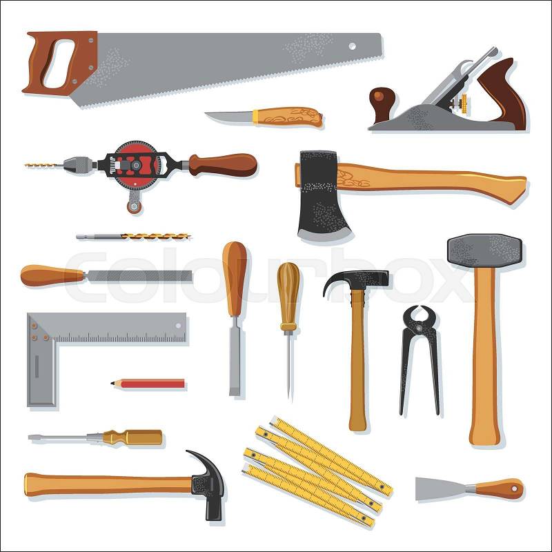 Tools, werkzeug, tool  Vektorgrafik  Colourbox