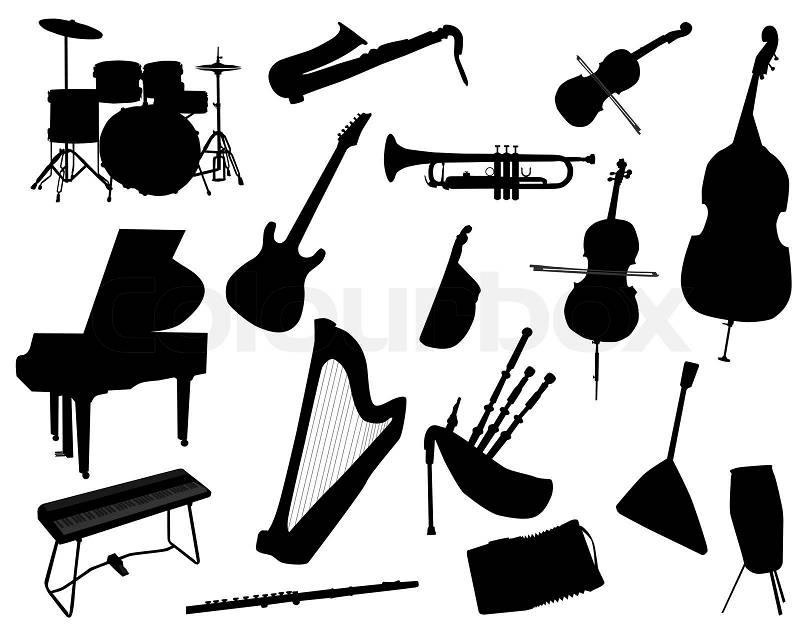 cliparts musikinstrumente - photo #45