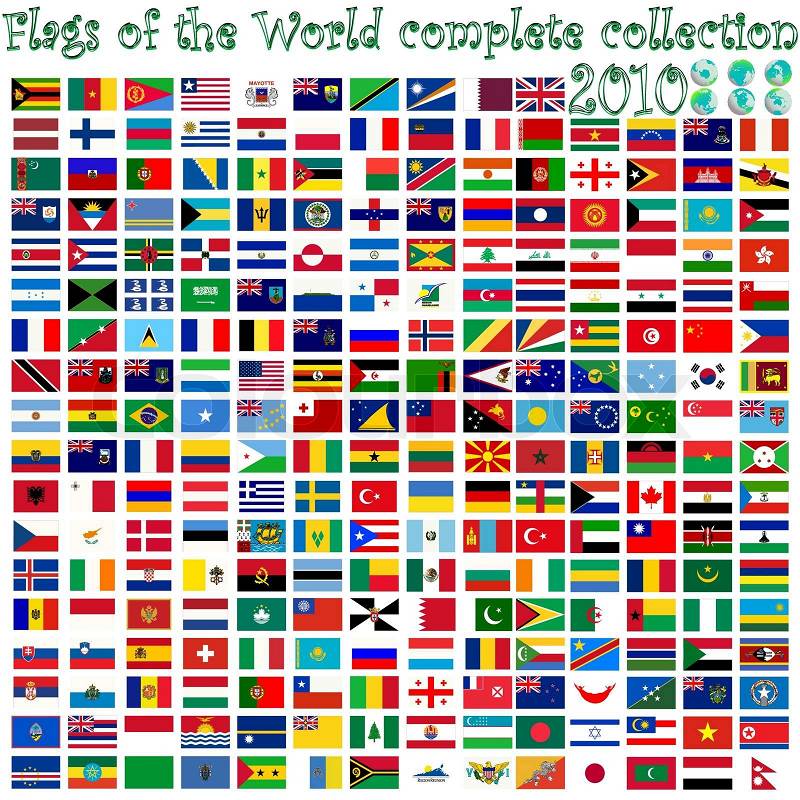 flags of the world clipart - photo #33