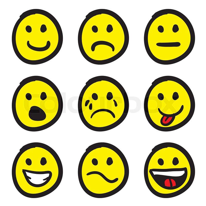 clipart of facial emotions - photo #11