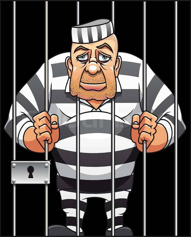 clipart man in jail - photo #9