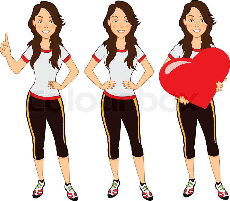 fitness instructor clipart - photo #23