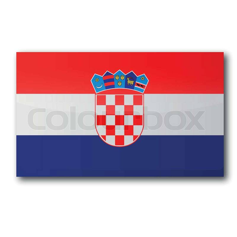 Fahne Flagge Kroatien-Deutschland Freundschaftsflagge 40 x 60 cm