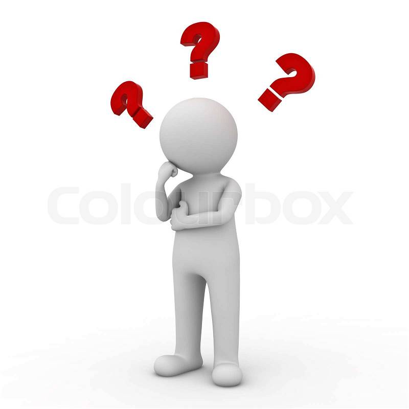 clipart man with question mark - photo #49