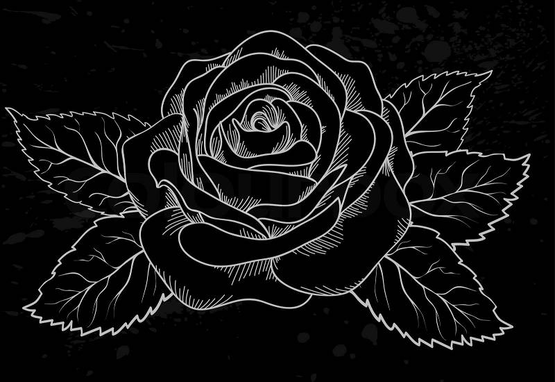 clipart rose noire - photo #47