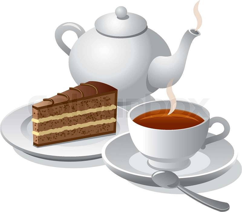 Cliparts Kaffee Und Kuchen
