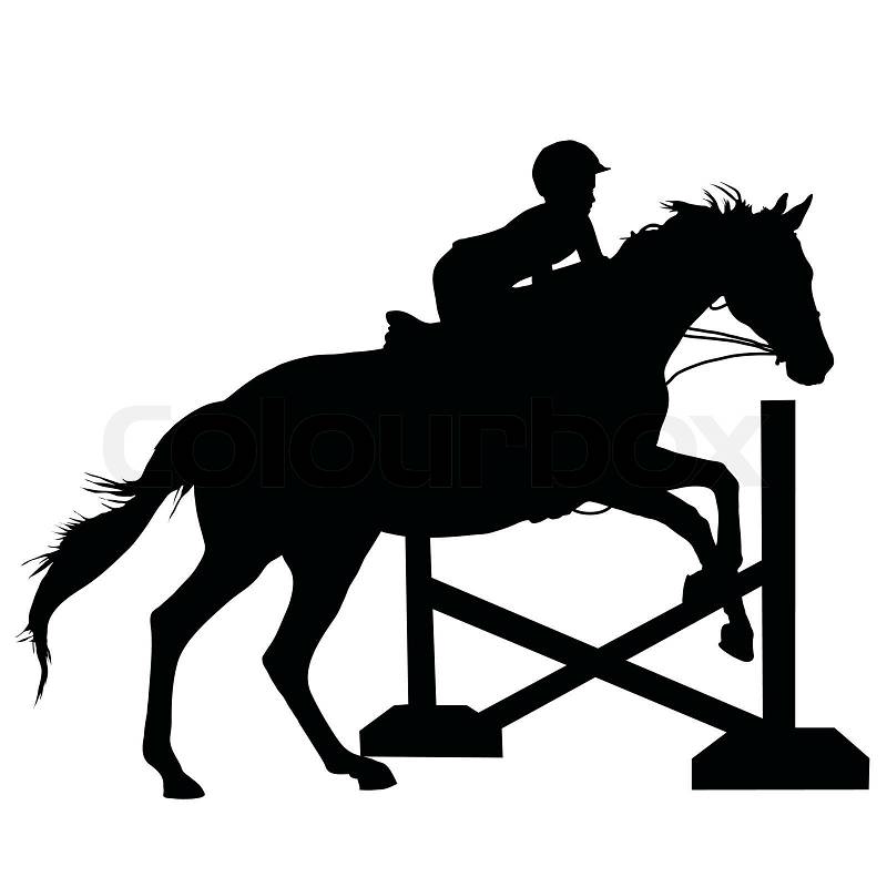 jumping horse clip art free - photo #24