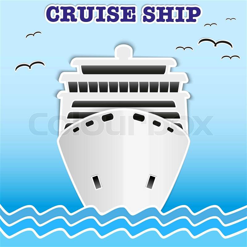 free clip art cartoon cruise ship - photo #42