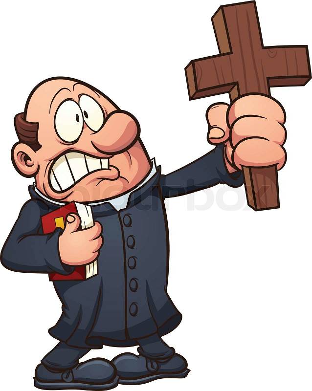 funny priest clipart - photo #13