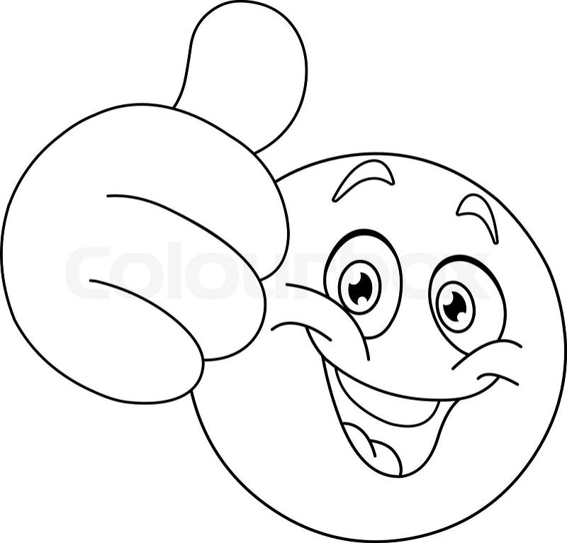 emojis happy face colouring pages